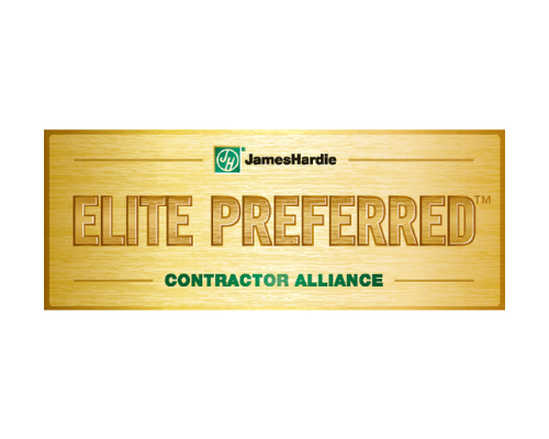 James Hardie Elite Preferred Contractor Alliance Badge