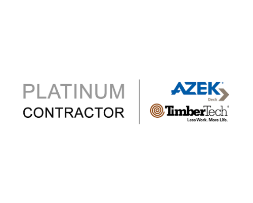 Azek TimberTech Platinum Contractor Badge