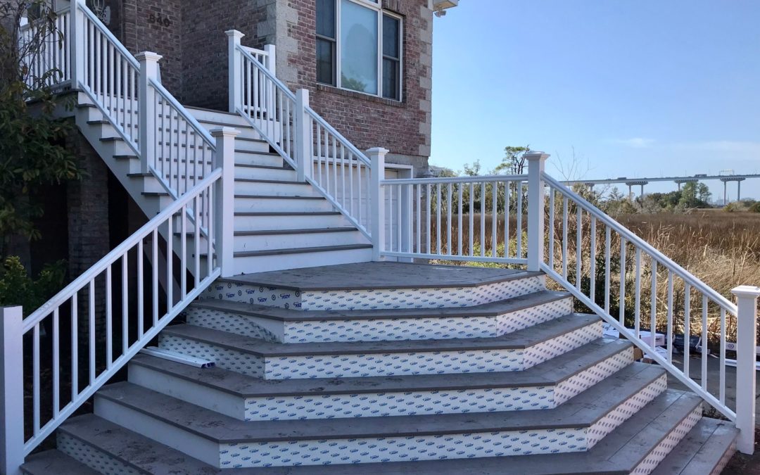 TimberTech Decking & RDI Railing Project in Mt Pleasant, SC