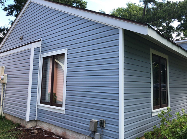 Contract Exteriors Siding Project