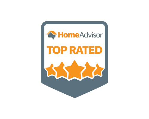 HomeAdvisor top rated badge